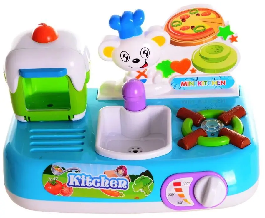Игровой набор Malipen Mini Kitchen (Blue/White)