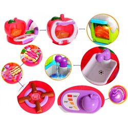 Игровой набор Malipen Mini Kitchen (Red) Thumb
