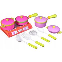 Set de joaca MalPlay New Kitchen Set (Pink) Thumb
