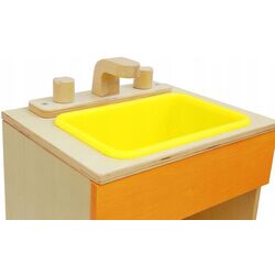 Игровая тумба с мойкой Masterkidz ME10230 (Wood/Yellow) Thumb