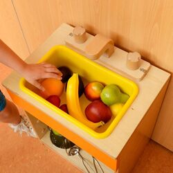 Игровая тумба с мойкой Masterkidz ME10230 (Wood/Yellow) Thumb