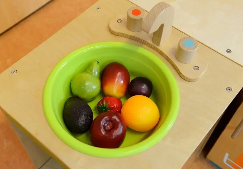 Игровой шкаф с раковиной Masterkidz ME03515 (Wood/Green) - 2