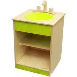 Игровой шкаф с раковиной Masterkidz ME03515 (Wood/Green)