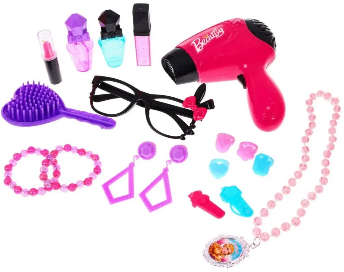 Masa de toaleta pentru copii Ramiz Beauty Little Princess (Pink)