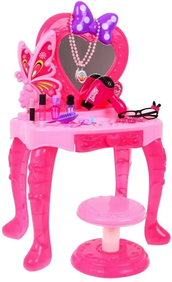 Masa de toaleta pentru copii Ramiz Beauty Little Princess (Pink)