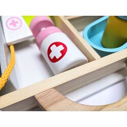 Set de joaca Trusa Medicala din lemn cu Accesorii Doctor 2305-1 Thumb