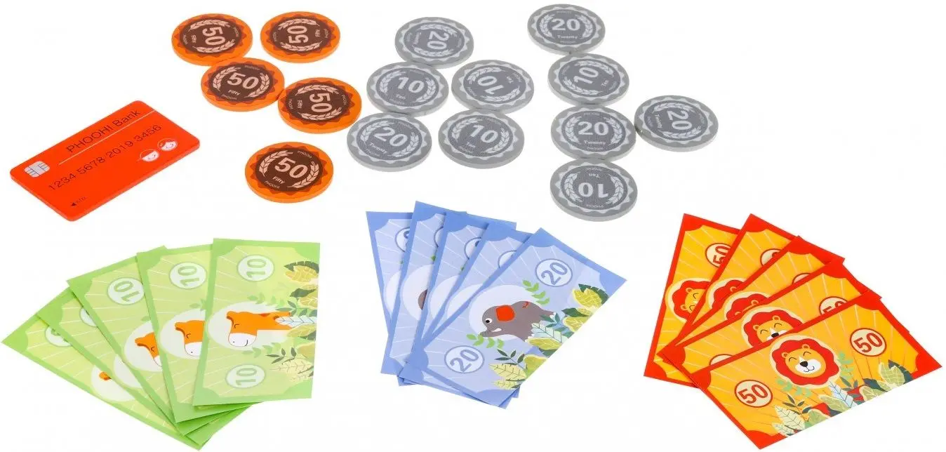 Игрушечный кассовый аппарат с аксессуарами Phoohi PH01G020 (Multicolour) - 5