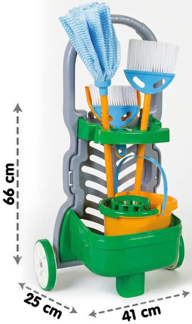 Игровой набор Pilsan Cleaning Trolley 07620 (Multicolour) - 3