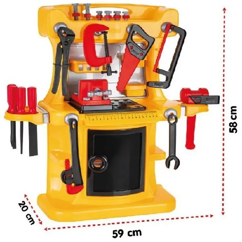 Игровой набор Pilsan Lux Tool Workshop (Yellow) - 4