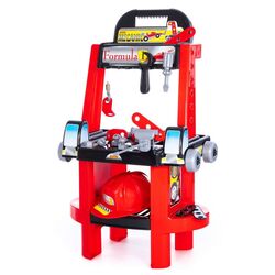 Игровой набор Polesie Super Mecanic + Volvo 29627 (Red) Thumb