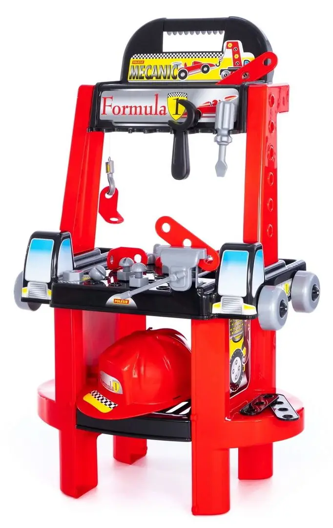 Игровой набор Polesie Super Mecanic + Volvo 29627 (Red) - 3