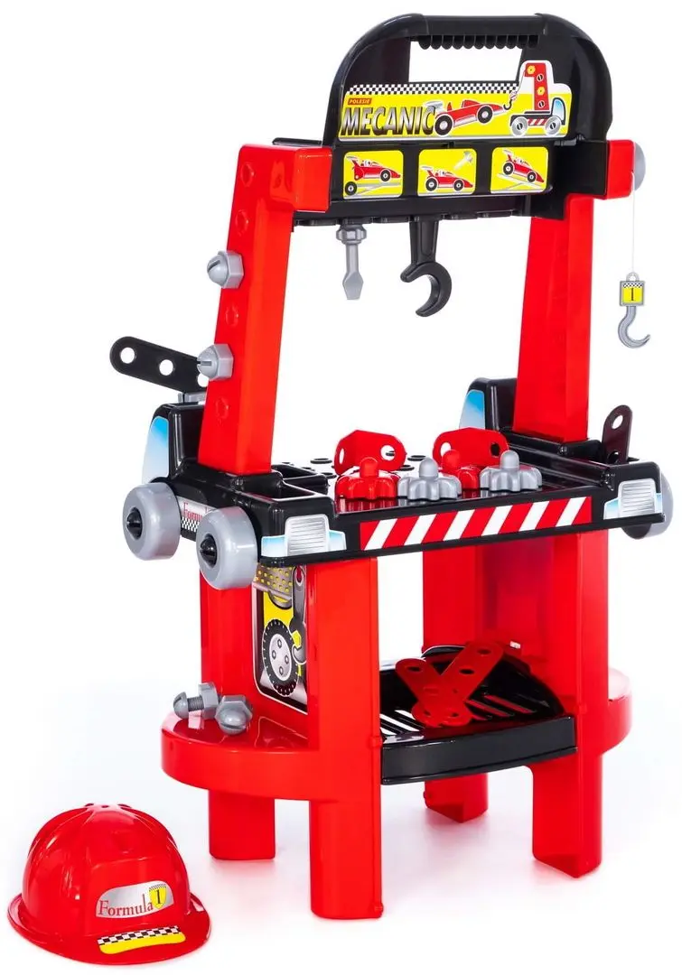 Игровой набор Polesie Super Mechanic 44693 (Red/Black) - 2