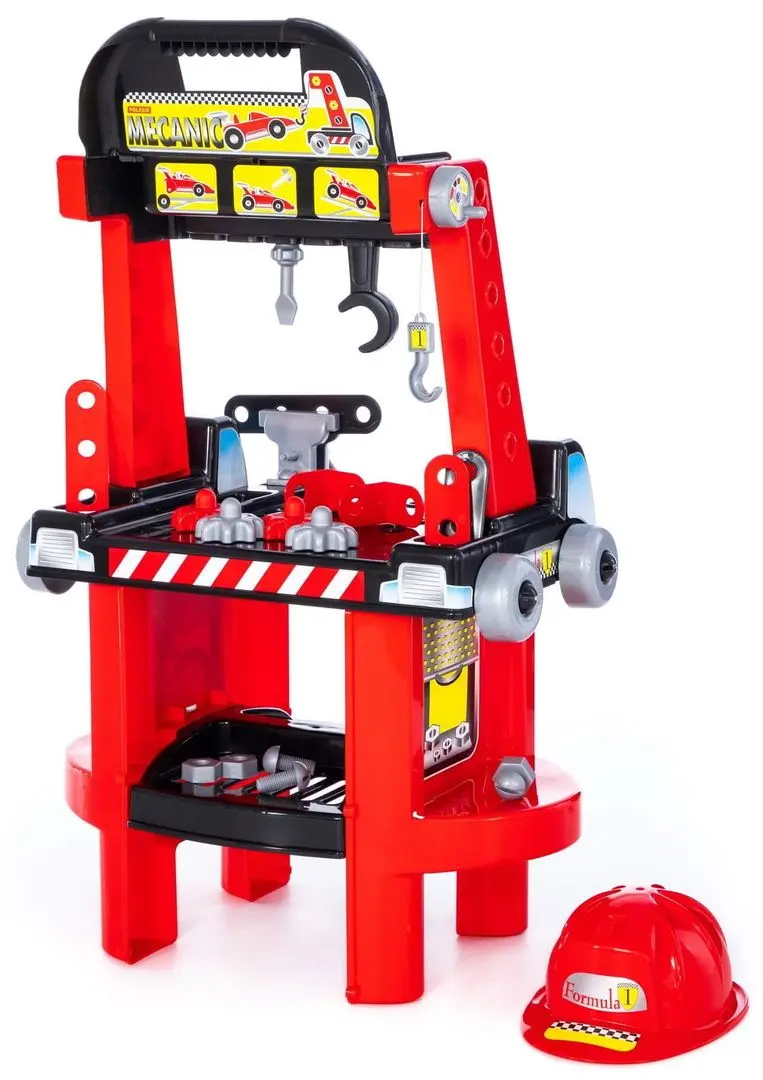 Игровой набор Polesie Super Mechanic 44693 (Red/Black) - 3