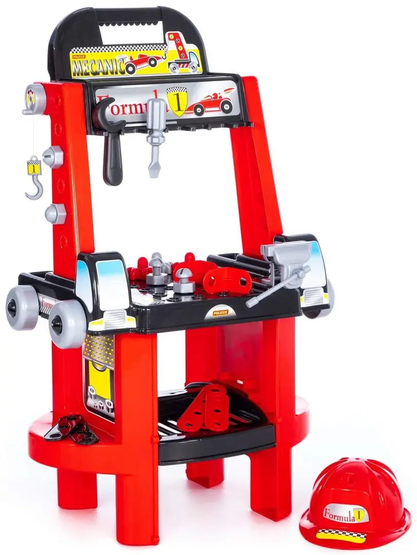 Игровой набор Polesie Super Mechanic 44693 (Red/Black) - 4