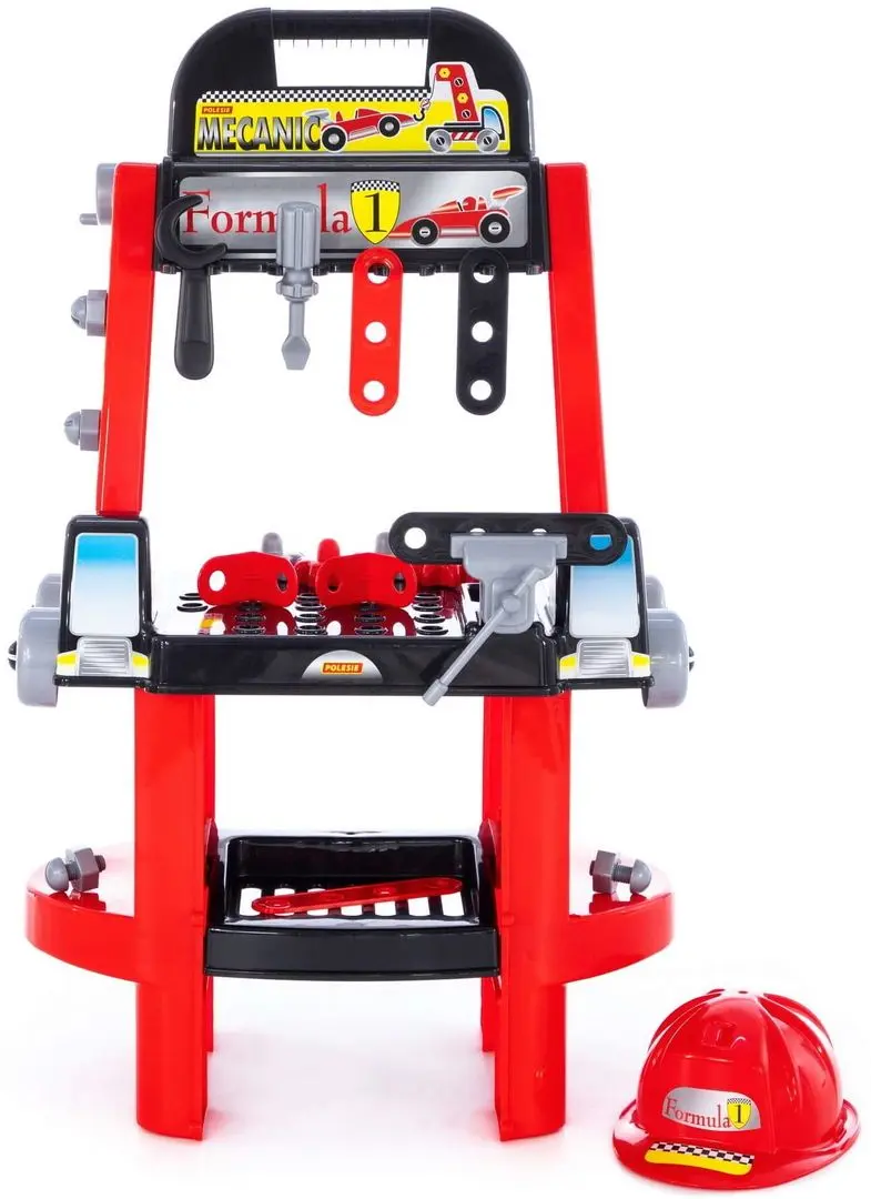 Игровой набор Polesie Super Mechanic 44693 (Red/Black) - 5