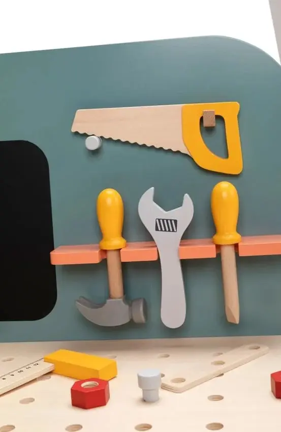 Игровой набор Premaman DIY Workbench (Blue/Yallow) - 5