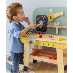 Игровой набор Premaman DIY Workbench (Blue/Yallow) Thumb