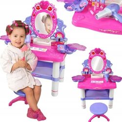 Masa de toaleta pentru copii Procart 105657 (Pink/Purple) Thumb