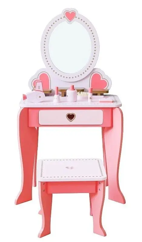 Masa de toaleta pentru copii Procart 538330 (Pink)