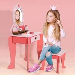 Masa de toaleta pentru copii Procart 538330 (Pink) Thumb