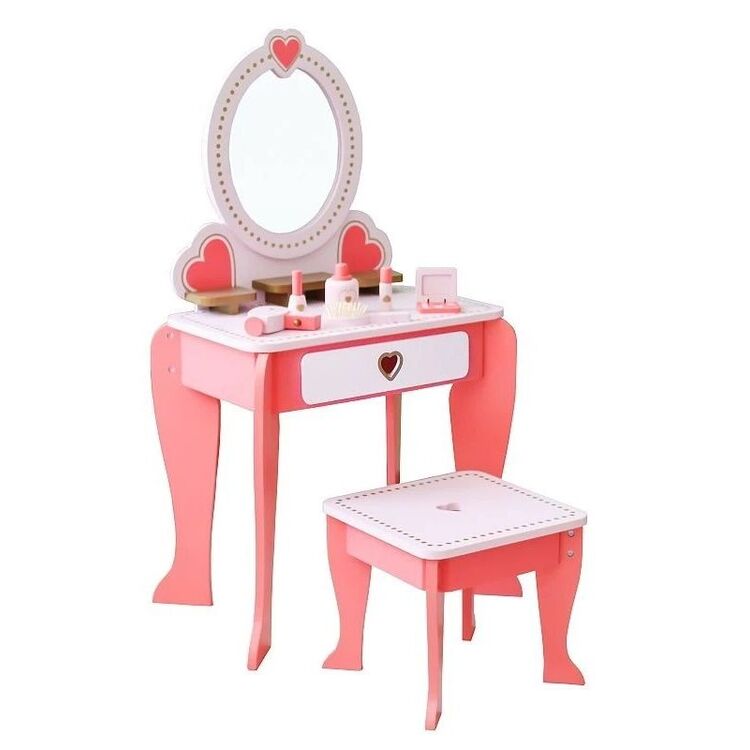 Masa de toaleta pentru copii Procart 538330 (Pink)