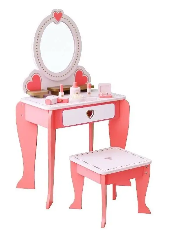 Masa de toaleta pentru copii Procart 538330 (Pink)