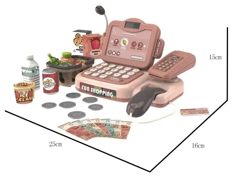 Игрушечный кассовый аппарат Procart GL578864 (Pink)