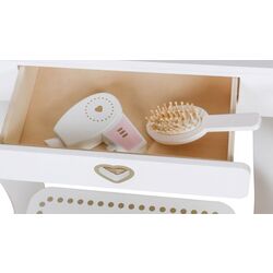 Set masa de toaleta pentru fetite Procart W08H102B (White) Thumb