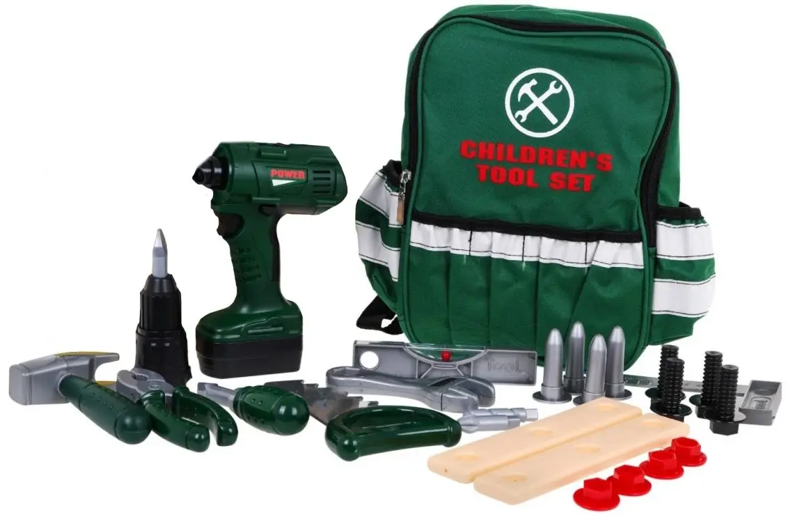 Set de joaca Ramiz Craftmans Toolbox (Green)