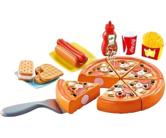 Set de joaca Qiu Hao Fast food PIZZA