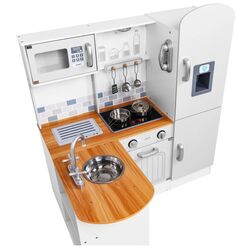 Bucatarie de joaca Ramiz Corner Kitchen PH02D010 (White/Brown) Thumb