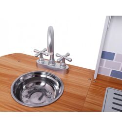Bucatarie de joaca Ramiz Corner Kitchen PH02D010 (White/Brown) Thumb