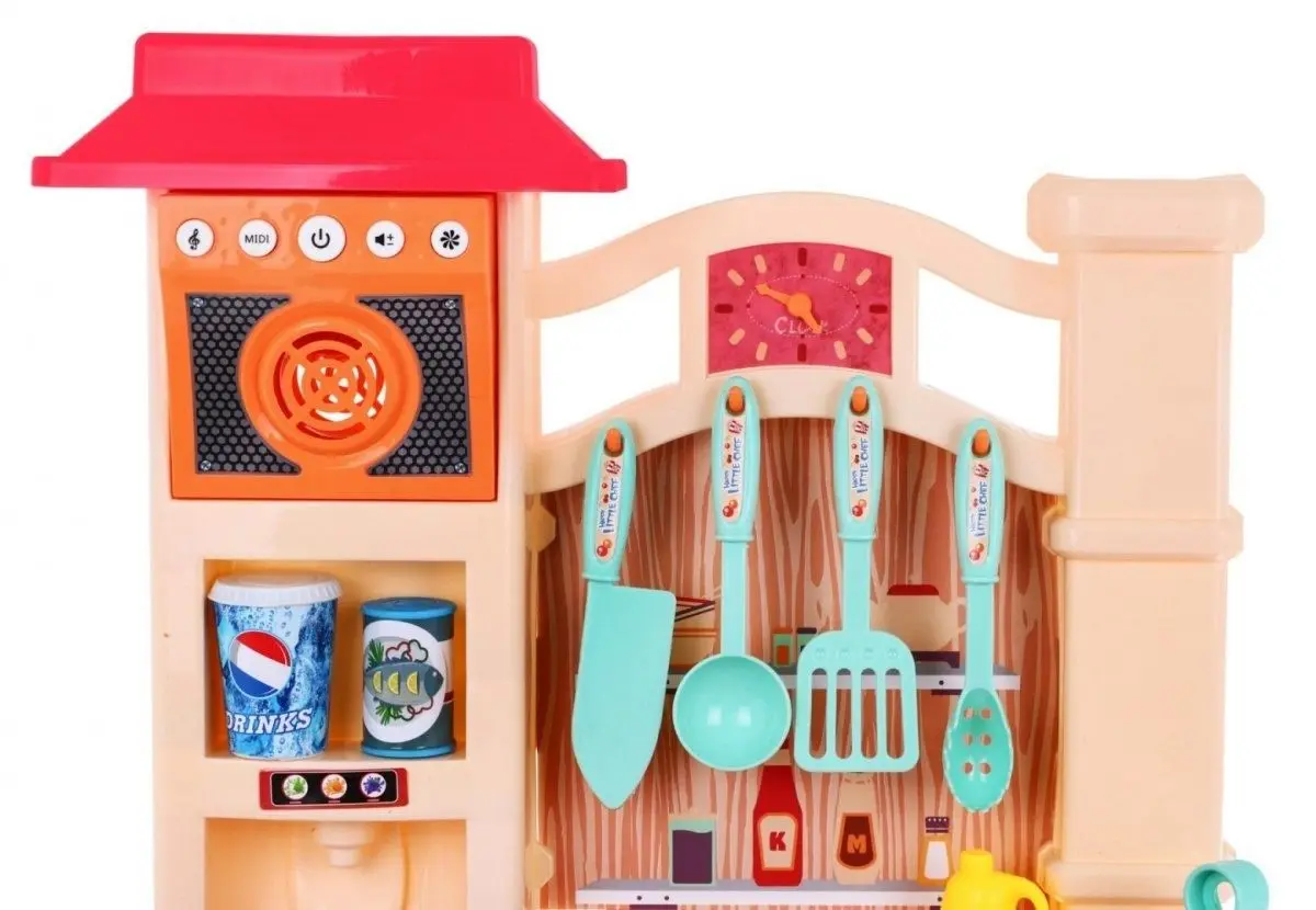 Bucatarie de joaca Ramiz Fun Cooking 848B (Pink/Beige)