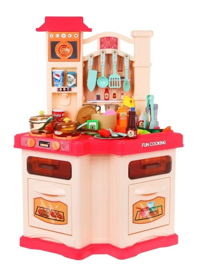 Bucatarie de joaca Ramiz Fun Cooking 848B (Pink/Beige)