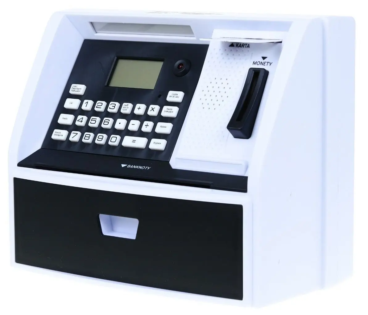 Игровой набор Ramiz ATM Bankomat Skarbonka (Black/White)