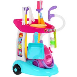 Игровой набор Ramiz Giant Hoover Cart (Pink/Turquoise) Thumb