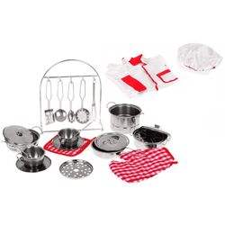 Игровой набор Ramiz Kitchen Cook Delicious Food ZDZ.555-BX009 (Silver)