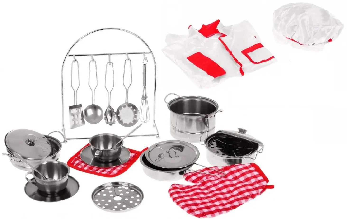 Set de joaca Ramiz Kitchen Cook Delicious Food ZDZ.555-BX009 (Silver)