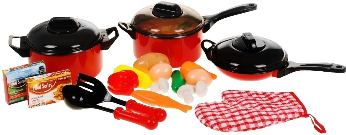 Set de joaca Ramiz Kitchen Set Ingenious Combination ZDZ.NF5810-10 (Red)