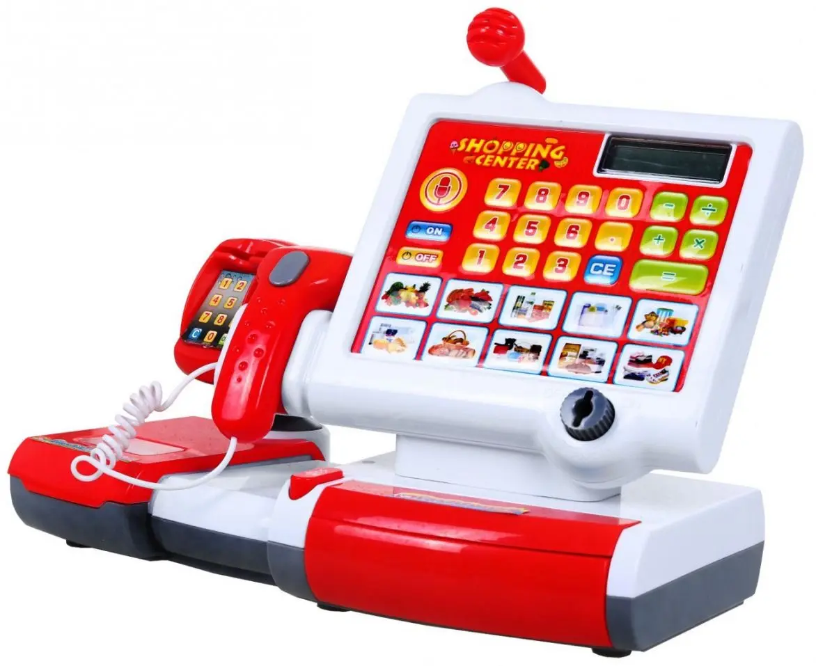 Игровой набор Ramiz My Funny Cash Register (White/Red) - 2