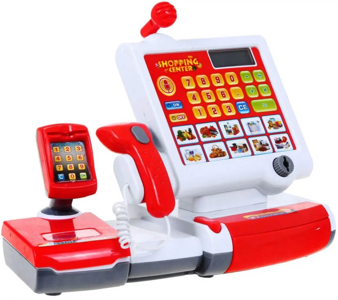 Игровой набор Ramiz My Funny Cash Register (White/Red) - 3
