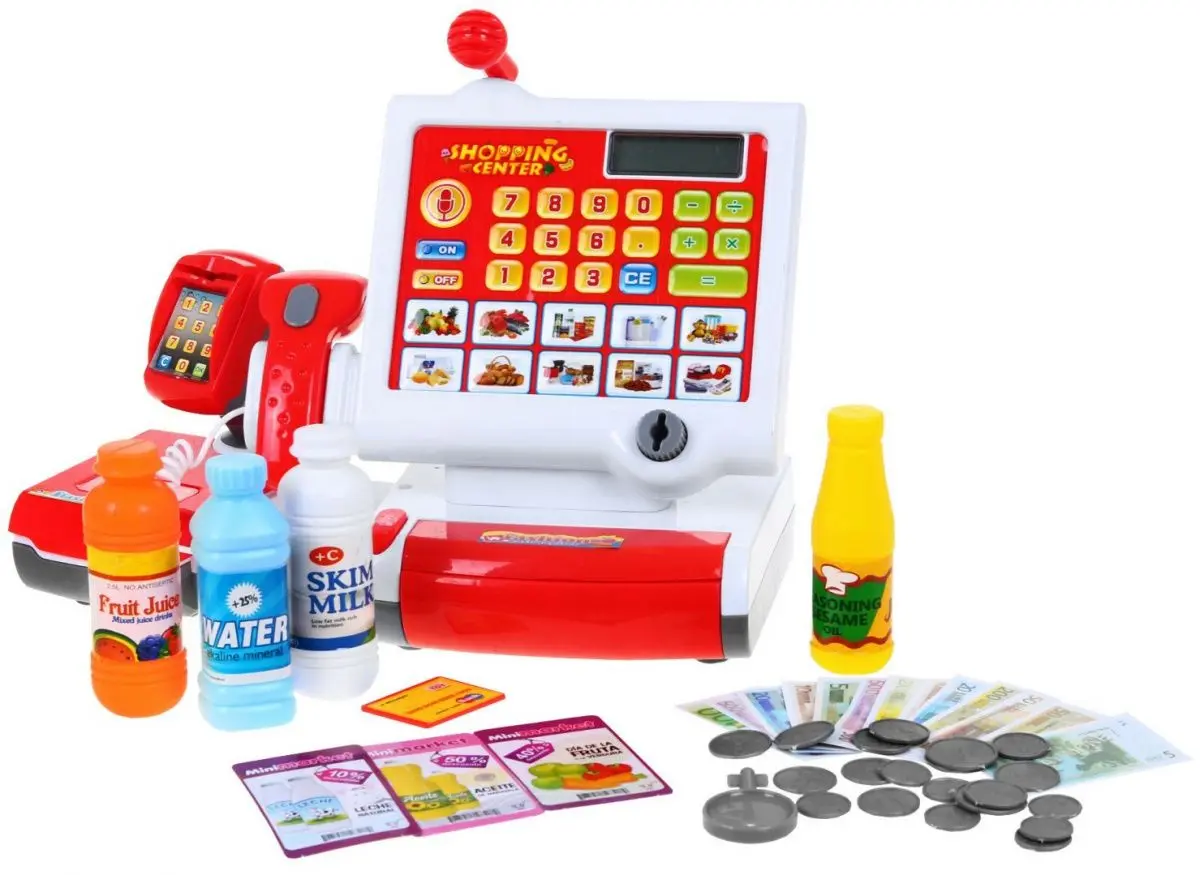 Игровой набор Ramiz My Funny Cash Register (White/Red)