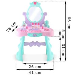 Masuta de toaleta pentru copii Ricokids 773200 (Blue/Pink) Thumb