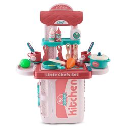 Bucatarie de joaca Ricokids 772900 (Pink)