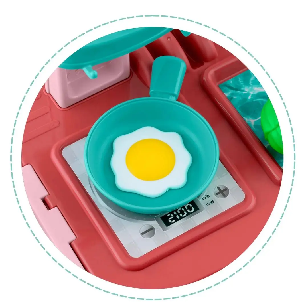 Bucatarie de joaca Ricokids 772900 (Pink)