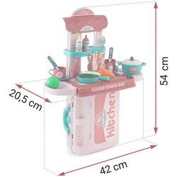 Bucatarie de joaca Ricokids 772900 (Pink) Thumb