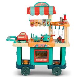 Bucatarie de joaca Ricokids 773000 (Turquoise)