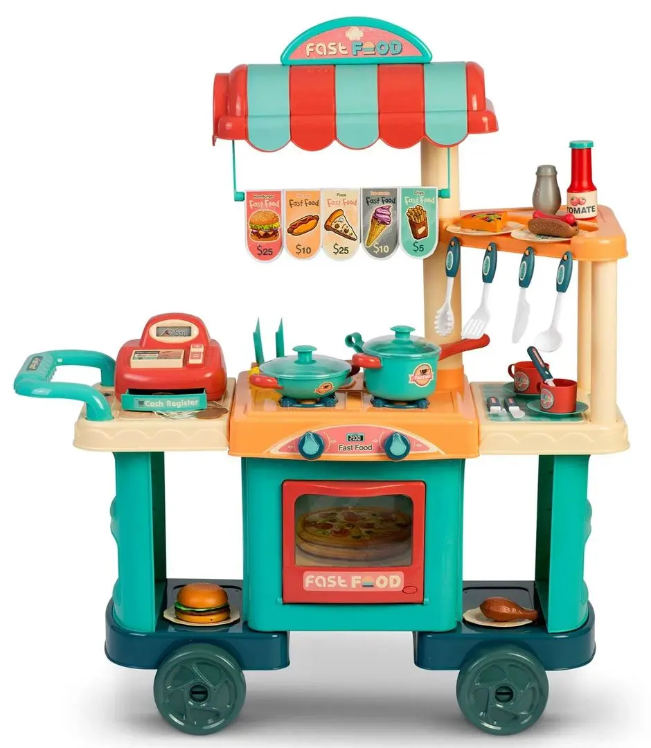 Bucatarie de joaca Ricokids 773000 (Turquoise)