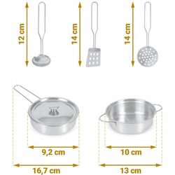 Bucatarie de joaca Ricokids RC-836 (White) Thumb