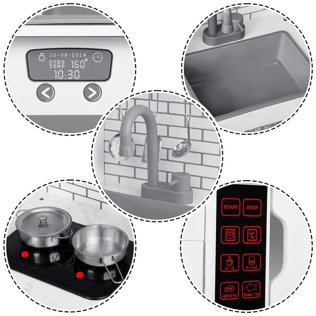 Bucatarie de joaca Ricokids RC-846 (White)